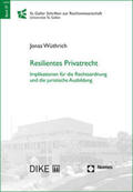 Wüthrich |  Resilientes Privatrecht | Buch |  Sack Fachmedien