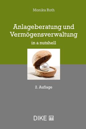 Roth | Anlageberatung und Vermögensverwaltung | Buch | 978-3-03891-059-6 | sack.de