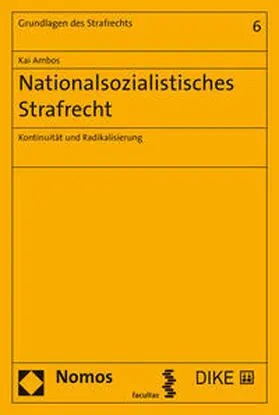 Ambos | Nationalsozialistisches Strafrecht | Buch | sack.de