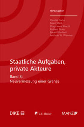 Fuchs / Merli / Pöschl |  Staatliche Aufgaben, private Akteure | Buch |  Sack Fachmedien