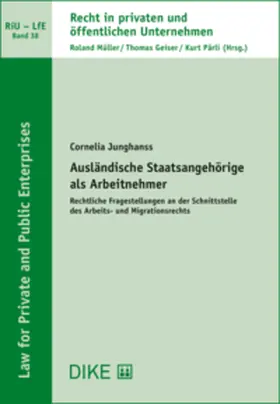 Junghanss |  Ausländische Staatsangehörige als Arbeitnehmer | Buch |  Sack Fachmedien