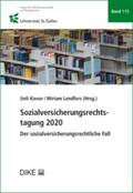Kieser / Lendfers |  Sozialversicherungsrechtstagung 2020 | Buch |  Sack Fachmedien