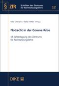 Uhlmann / Höfler |  Notrecht in der Corona-Krise | Buch |  Sack Fachmedien