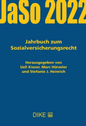 Kieser / Hürzeler / Heinrich |  JaSo 2022 | Buch |  Sack Fachmedien