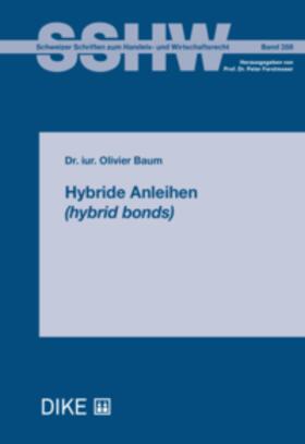 Baum | Hybride Anleihen (hybrid bonds) | Buch | 978-3-03891-450-1 | sack.de