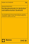 Westermann |  Die Mordmerkmale im deutschen und kalifornischen Strafrecht | Buch |  Sack Fachmedien