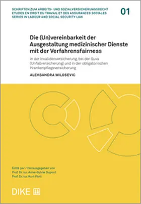 Milosevic |  Die (Un)vereinbarkeit der Ausgestaltung medizinischer Dienste mit der Verfahrensfairness | Buch |  Sack Fachmedien