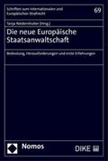Niedernhuber |  Die neue Europäische Staatsanwaltschaft | Buch |  Sack Fachmedien