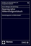 Epik / Jessberger |  Jessberger/Epik (Hrsg.): Zwanzig Jahre Völkergesetzbuch | Buch |  Sack Fachmedien