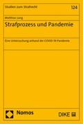 Lang |  Strafprozess und Pandemie | Buch |  Sack Fachmedien