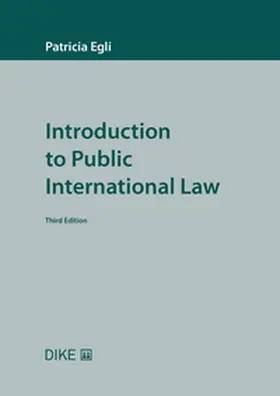 Egli |  Introduction to Public International Law | Buch |  Sack Fachmedien