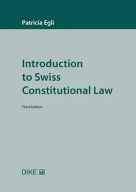 Egli |  Introduction to Swiss Constitutional Law | Buch |  Sack Fachmedien