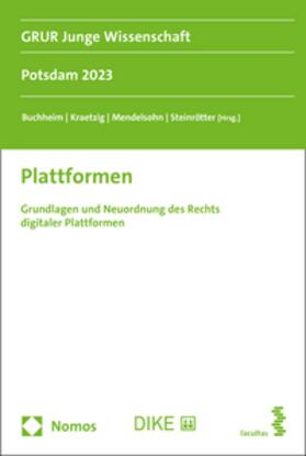 Buchheim / Kraetzig / Mendelsohn | Plattformen | Buch | 978-3-03891-715-1 | sack.de