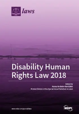  Disability Human Rights Law 2018 | Buch |  Sack Fachmedien