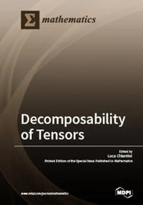  Decomposability of Tensors | Buch |  Sack Fachmedien
