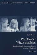 Hauser |  Hauser, S: Wie Kinder Witze erzählen | Buch |  Sack Fachmedien
