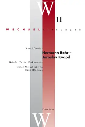Ifkovits |  Hermann Bahr - Jaroslav Kvapil | Buch |  Sack Fachmedien