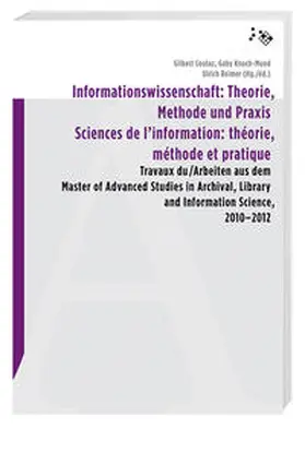 Coutaz / Knoch-Mund / Reimer |  Informationswissenschaft: Theorie, Methode und Praxis | Buch |  Sack Fachmedien
