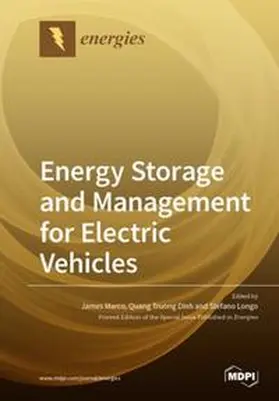 Marco / Truong / Longo |  Energy Storage and Management for Electric Vehicles | Buch |  Sack Fachmedien