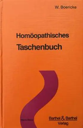 Boericke |  Homöopathisches Taschenbuch | Buch |  Sack Fachmedien