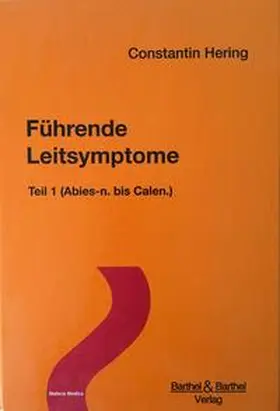 Hering |  Führende Leitsymptome - Band 1 | Buch |  Sack Fachmedien