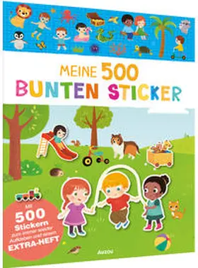  Meine 500 bunten Sticker | Buch |  Sack Fachmedien