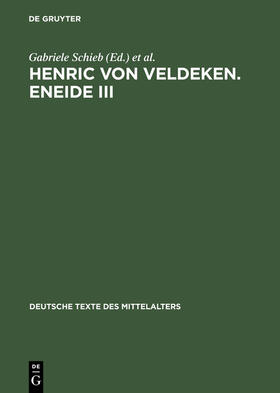 Schieb / Kramer / Mager |  Henric von Veldeken. Eneide III | Buch |  Sack Fachmedien