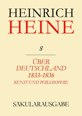 Francke |  Über Deutschland 1833-1836. Aufsätze über Kunst und Philosophie | Buch |  Sack Fachmedien