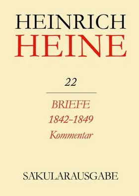Eisner / Stöcker |  Briefe 1842-1849. Kommentar | Buch |  Sack Fachmedien