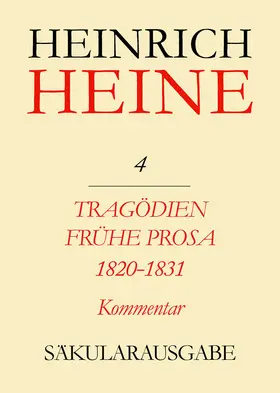 Richter |  Heine, H: Saekularausg. 4 /Kommentar | Buch |  Sack Fachmedien