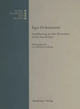 Schulze |  Ego-Dokumente | Buch |  Sack Fachmedien