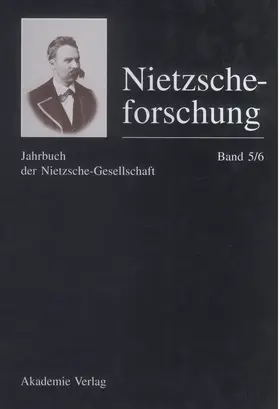 Nietzscheforschung Band 5/6 | Buch | 978-3-05-003233-7 | www.sack.de