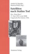 Wilke / Hegedüs |  Satelliten nach Stalins Tod | Buch |  Sack Fachmedien