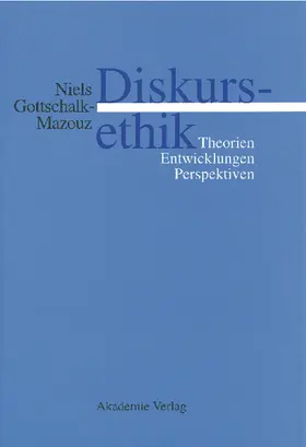 Gottschalk-Mazouz |  Diskursethik | Buch |  Sack Fachmedien