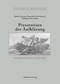 Doering-Manteuffel / Wüst / Mancal |  Pressewesen der Aufklärung | Buch |  Sack Fachmedien