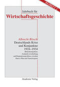 Ritschl |  Deutschlands Krise und Konjunktur 1924¿1934 | Buch |  Sack Fachmedien