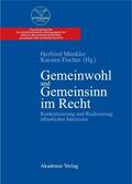 Fischer / Münkler |  Gemeinwohl und Gemeinsinn im Recht | Buch |  Sack Fachmedien