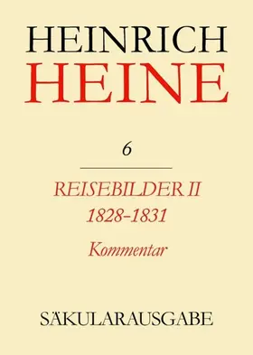 Stöcker |  Reisebilder II. 1828-1831. Kommentar | Buch |  Sack Fachmedien
