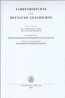  Neue Folge. 53. Jahrgang 2001 | Buch |  Sack Fachmedien