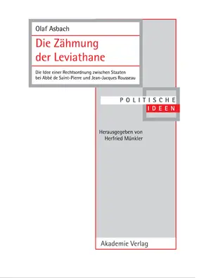 Asbach |  Die Zähmung der Leviathane | Buch |  Sack Fachmedien