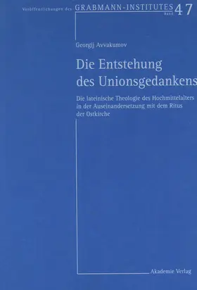 Avvakumov |  Die Entstehung des Unionsgedankens | Buch |  Sack Fachmedien