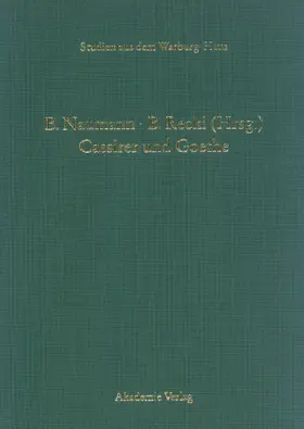 Recki / Naumann |  Cassirer und Goethe | Buch |  Sack Fachmedien