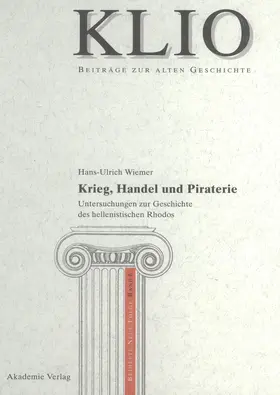 Wiemer |  Krieg, Handel und Piraterie | Buch |  Sack Fachmedien
