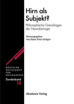 Krüger |  Hirn als Subjekt? | Buch |  Sack Fachmedien