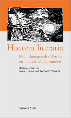 Vollhardt / Grunert |  Historia literaria | Buch |  Sack Fachmedien