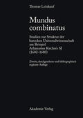 Leinkauf |  Mundus combinatus | Buch |  Sack Fachmedien