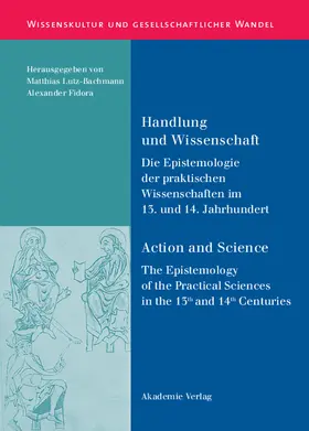 Fidora / Lutz-Bachmann |  Handlung und Wissenschaft - Action and Science | Buch |  Sack Fachmedien