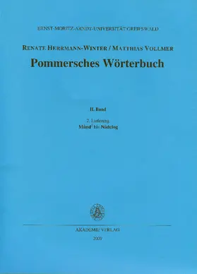 Vollmer / Herrmann-Winter |  Månd bis Nådelog | Buch |  Sack Fachmedien