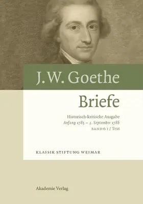 Giel |  Anfang 1785 – 3. September 1786 | Buch |  Sack Fachmedien