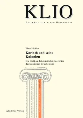 Stickler |  Korinth und seine Kolonien | Buch |  Sack Fachmedien